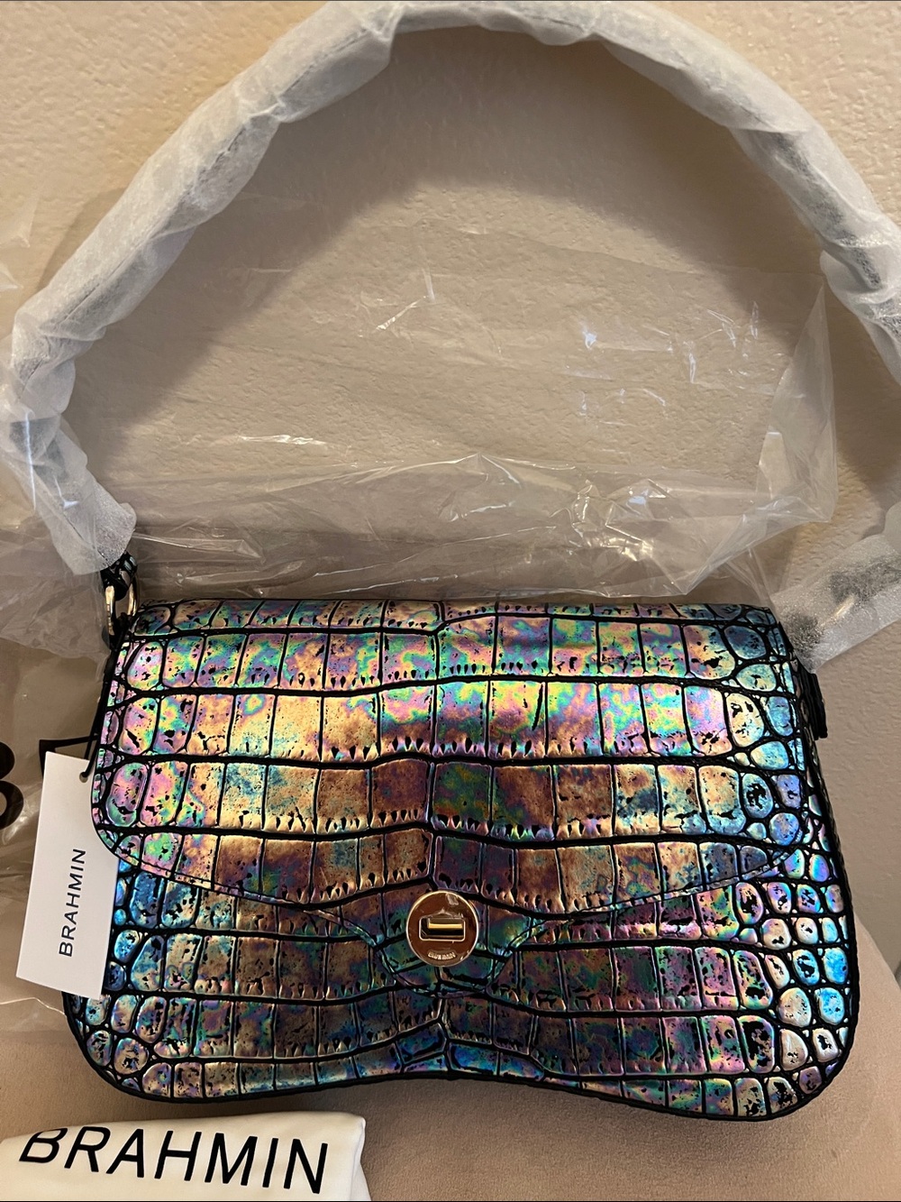 Brahmin Nerida Black Galexia bag